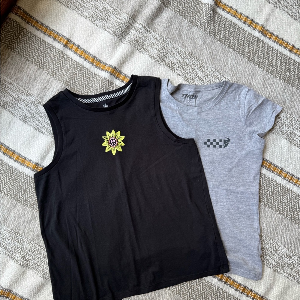 Volcom Tank and Thor Tee Set